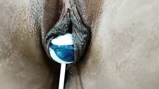 Desi Stepmom inserting Lollypop Infront Of Her Stepson - 14 image