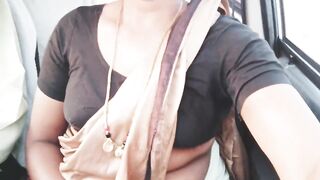 Indian Cal Gil Car Sex Teaching for Customer. Telugu Dirty Talks. - 7 image