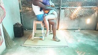 Indian step sister village home cleaning sex with brother - 11 image