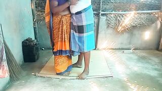 Indian step sister village home cleaning sex with brother - 3 image