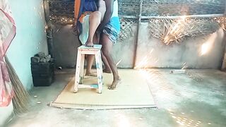 Indian step sister village home cleaning sex with brother - 7 image