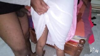 With a Night Dress on, I'm Naked in My Big Ass Stepmom's Room