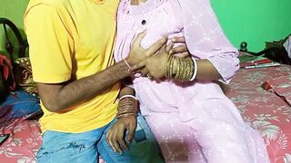 The boss fucked the maid who came for office work