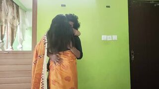 Vaishnavy and Sharun Raj long lip lock part 3, Mallu couple hot lip lock, Saree girl lip lock, Hot lip lock romance, Lip kiss - 3 image