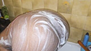 Teen Ebene Exciting Caress Her Breasts - 3 image