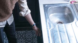 Mastram Indian most beautiful mallu wife seduced the young neighbour boy and fucked him to satisfy her unsatisfied pussy and fucked many positions till cum real hardcore amateur doggy style full Hindi audio sex video - 5 image