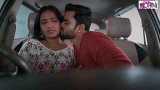 Indian beautiful girlfriend fucked by boyfriend and try to satisfy her full Hindi audio hardcore sex video - 1 image
