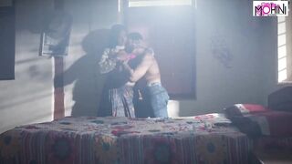 Indian beautiful girlfriend fucked by boyfriend and try to satisfy her full Hindi audio hardcore sex video - 7 image