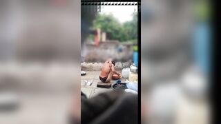Desi bathroom bathing - 10 image