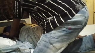 Bhabhi ki tights utar ke choda pussy mein thick cock put diya - 2 image