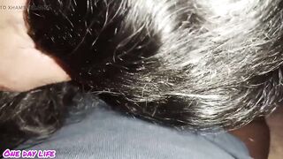 Indian ghost girl frantically sucking her husband's cock - 10 image