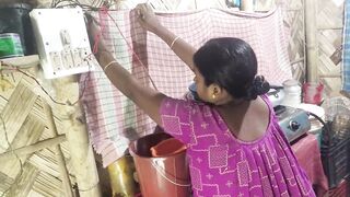 Desi housewife got hard fucked in doggy style with husband - 2 image