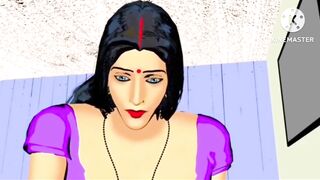 My first animation cartoon sex dewar fucking her bhabhi - 6 image