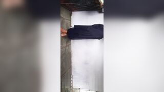 Stepsister in petticoat blouse cleaning the house and insisting to get rid of stepbrother - 10 image