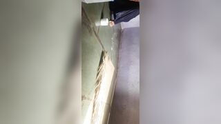 Stepsister in petticoat blouse cleaning the house and insisting to get rid of stepbrother - 3 image