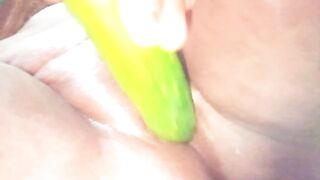 Indian wife fucked pussy with cucumber - 15 image