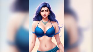 cute saree bhabhi gets naughty with her devar for rough and hard anal sex after ice massage on her back in Hindi indian sex - 11 image