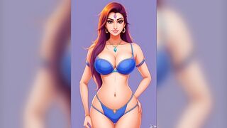 cute saree bhabhi gets naughty with her devar for rough and hard anal sex after ice massage on her back in Hindi indian sex - 4 image