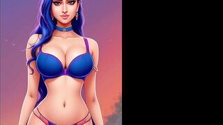 cute saree bhabhi gets naughty with her devar for rough and hard anal sex after ice massage on her back in Hindi indian sex - 8 image