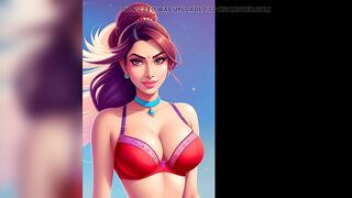 cute saree bhabhi gets naughty with her devar for rough and hard anal sex after ice massage on her back in Hindi indian sex - 9 image