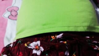 18+ Asian Wife Need Some Fun From Stuck On The Bed - 3 image