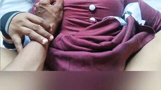 After drinking beer, the horny step brother and the sex-thirsty step sister had a wild sex with the step brother - 14 image