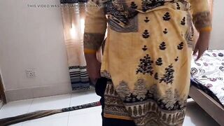 Depali Aunty Fucked by Stepson When She Was cleaning his room! - 9 image