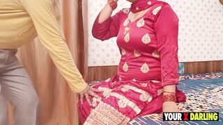 Ramu's son made a Punjabi girl into a mare and fucked her ass, the girl started crying