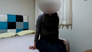 Casting 002 - Laura the shy student who never had oral sex and ends up with a creampie and without a condom (Free Version) - 6 image