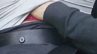 Uber Driver Rubbed My Clit and Made Me Squirt Non-stop While Driving