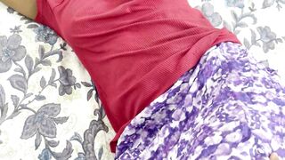 Desi Indian stepsister likes boobs milking while fucking - 4 image