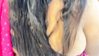 MILF Big Ass & Huge Boobs Gujrati Stepmom Want Rough Sex From Stepson When Husband Go To Office! - 15 image