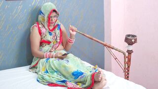 Sasur desi Bahu AFFAIR- Daughter-in-law Fucked last time in saree by her Father-in-law in absense of her Husband. - 1 image