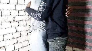 Village girl's virgin pussy fucked at night - 2 image