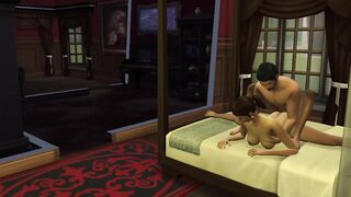 Santu Aunty Playing With Neighbour Guy - 11 image