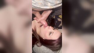 Desi girl's mouth is fucked by a huge old cock - 11 image