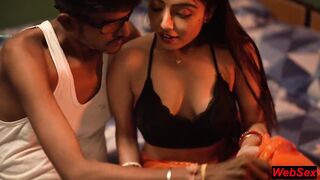 Indian Cute Wife Taboo Sex with Sasur Ji! Sasur Bahu Sex - 5 image
