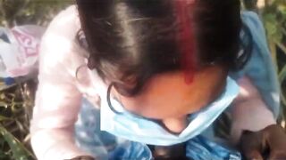 Neighbor sister-in-law doggy style fucked in sugarcane - 10 image