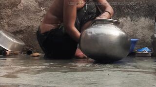 In the open courtyard of a desi Indian village - 9 image