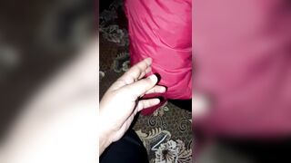 Desi girl enjoying happy new year with her husband - 2 image