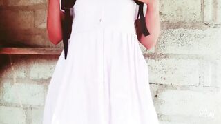 My Naughty Stepsister Anal Fuck with Banana After School in Uniform