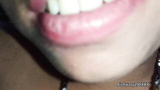 Hot Indian Desi Curvy Bhabhi Aishwarya enjoys a lot of kissing by sitting on a thick. Desi Bhabhi Riding on a Big Dick. - 7 image