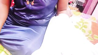 Indian Desi Stepson and Stepmom Crezy Fucking and Telugu Dirty Talks. - 2 image