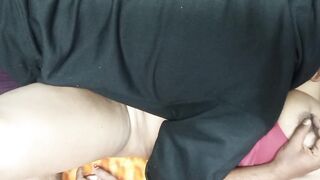 Indian aunty sucked my penis.