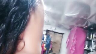 Desi Bengali Boudi Bouncing Bigboobs Puffy Nipples Shaking Open Legs Dirty Talking About Fuck - 11 image