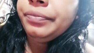 Desi Bengali Boudi Bouncing Bigboobs Puffy Nipples Shaking Open Legs Dirty Talking About Fuck - 8 image