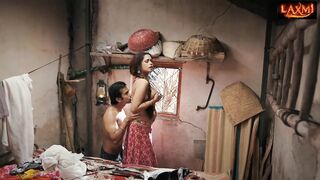 Indian Desi big boob milf hardcore amateur doggy style fuck with husband's friend real Hindi Desi sex video - 11 image