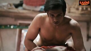 Indian Desi big boob milf hardcore amateur doggy style fuck with husband's friend real Hindi Desi sex video - 14 image