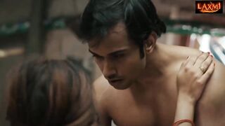 Indian Desi big boob milf hardcore amateur doggy style fuck with husband's friend real Hindi Desi sex video - 7 image