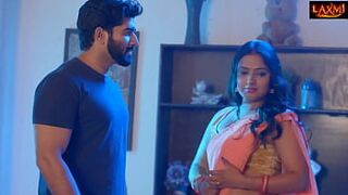 Indian big ass hot milf stepmom massage and seducing her stepson to satisfy her and fucked her big ass real Hindi Desi sex video - 1 image